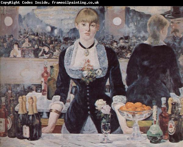 Edouard Manet A bar at the folies-bergere